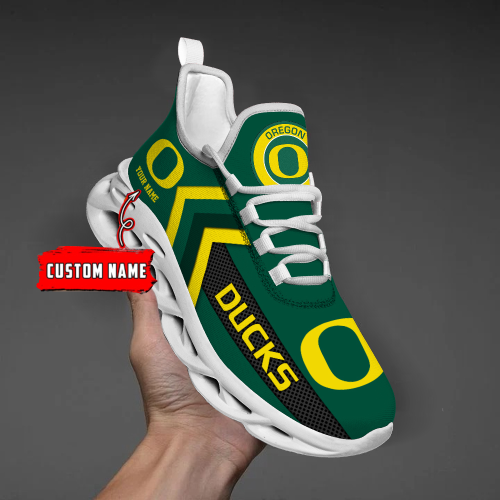 Oregon Ducks Personalized Custom Name Max Soul Shoes DS003 - Famjoys Oregon Ducks Personalized Custom Name Max Soul Shoes DS003 - Famjoys