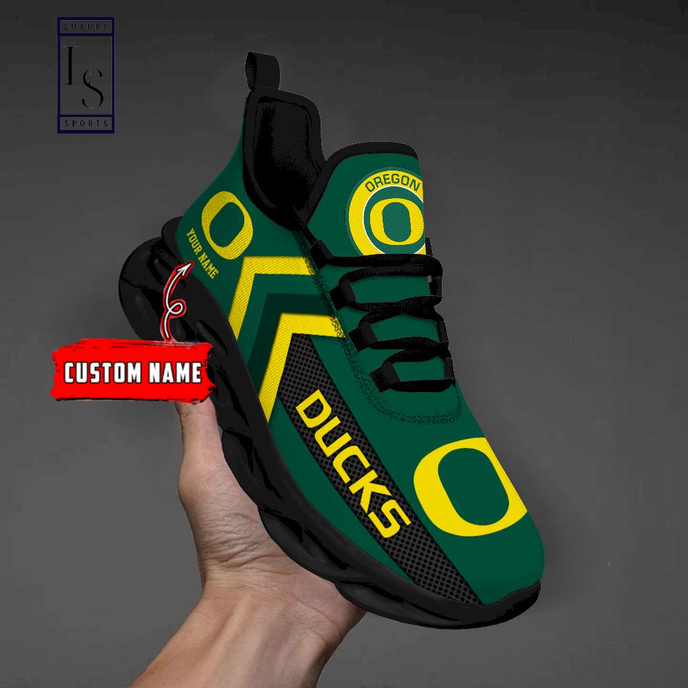 Oregon Ducks Personalized Max Soul Shoes