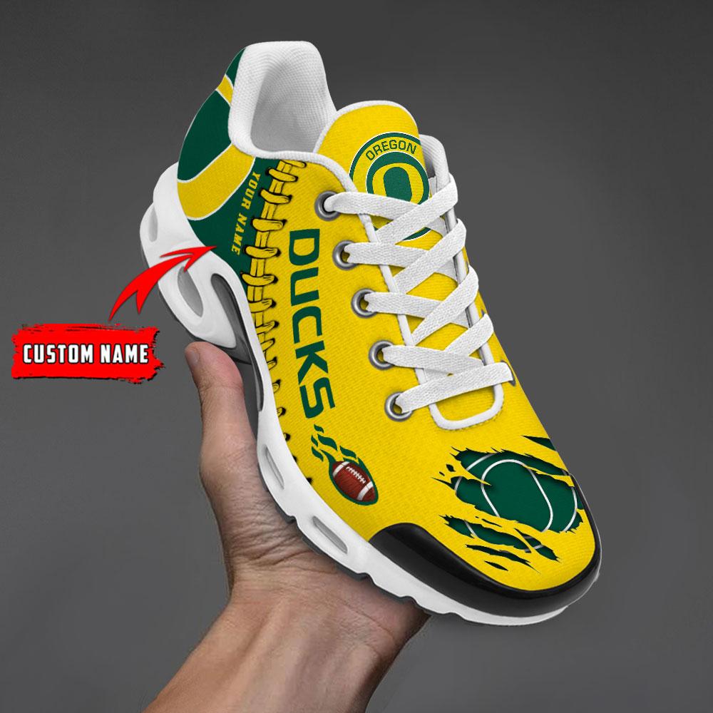 Oregon Ducks Personalized Name Air Cushion Sports Shoes Sneaker KLTNS220584 - Famjoys Oregon Ducks Personalized Name Air Cushion Sports Shoes Sneaker KLTNS220584 - Famjoys