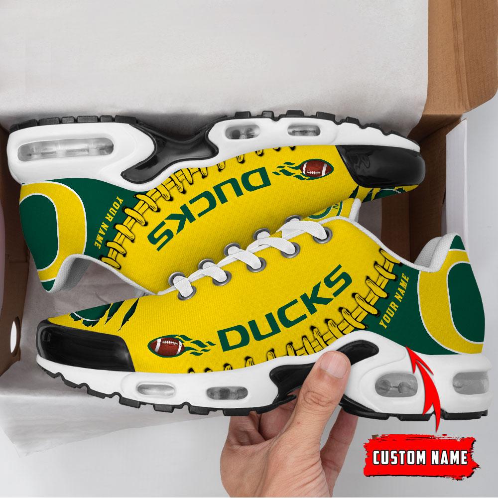 Oregon Ducks Personalized Name Air Cushion Sports Shoes Sneaker KLTNS220584 - Famjoys Oregon Ducks Personalized Name Air Cushion Sports Shoes Sneaker KLTNS220584 - Famjoys