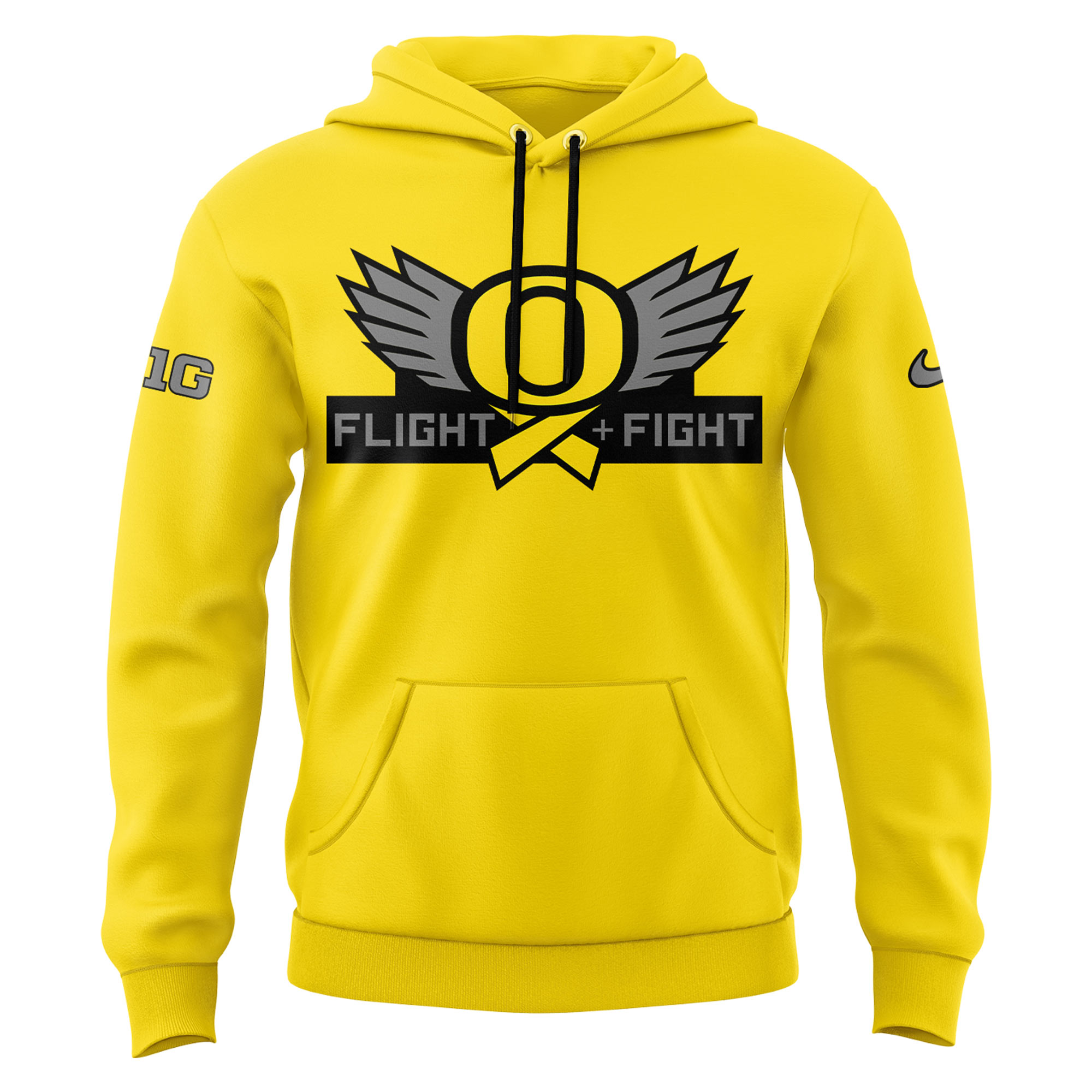 Oregon Ducks Stomp Out Cancer Heroes Hoodie - Famjoys Oregon Ducks Stomp Out Cancer Heroes Hoodie - Famjoys