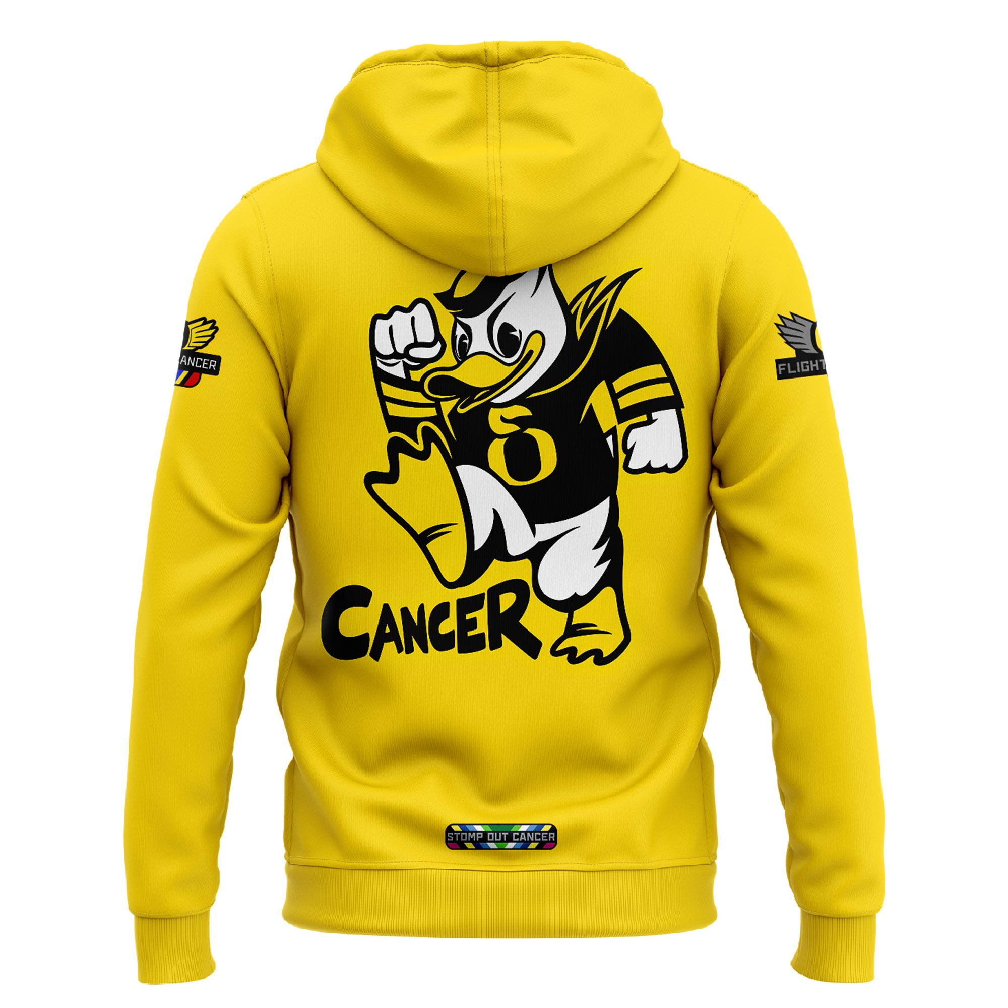 Oregon Ducks Stomp Out Cancer Heroes Zip Hoodie - Famjoys Oregon Ducks Stomp Out Cancer Heroes Zip Hoodie - Famjoys