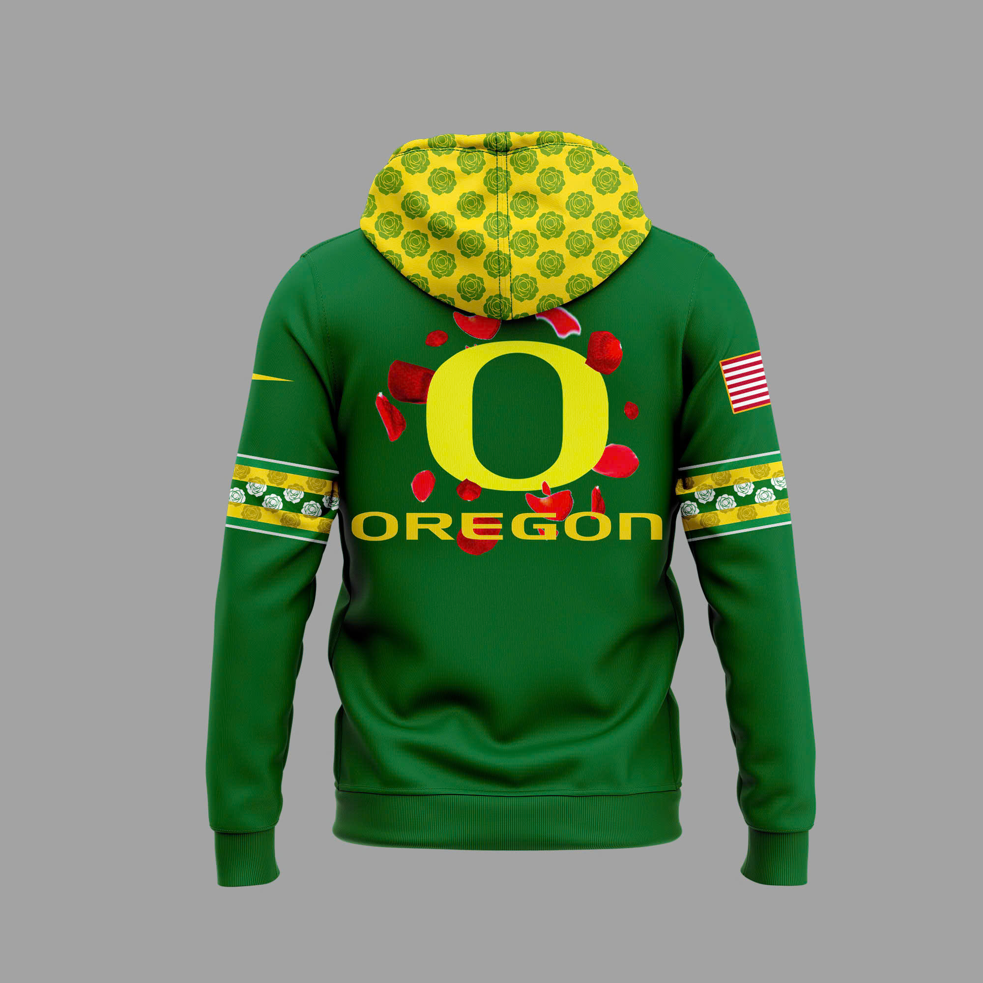 Oregon Ducks x Rose Bowl Game Hoodie - Famjoys Oregon Ducks x Rose Bowl Game Hoodie - Famjoys