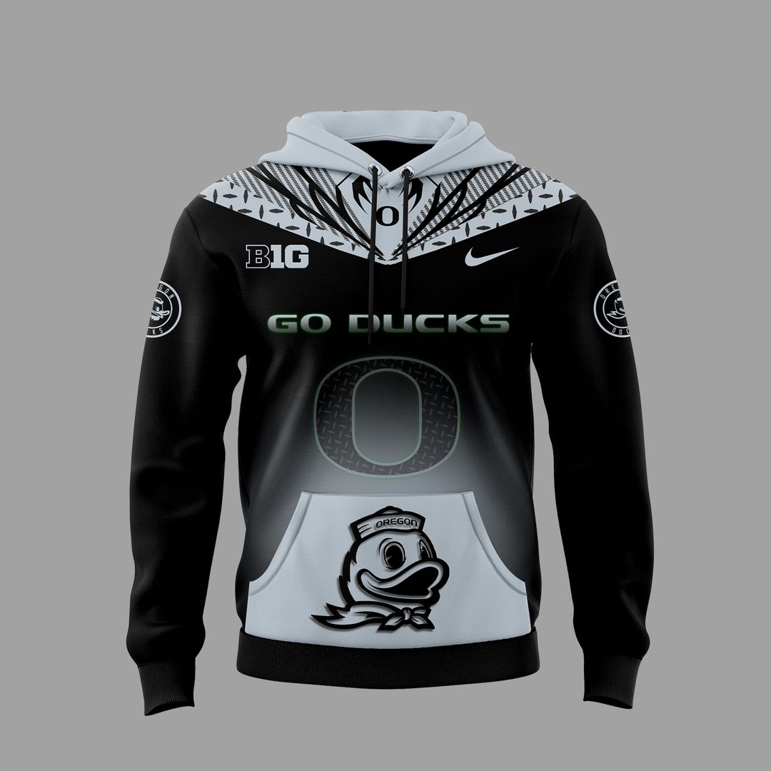 Oregon Football Big Ten Championship Game Premium Pullover Hoodie - Famjoys Oregon Football Big Ten Championship Game Premium Pullover Hoodie - Famjoys