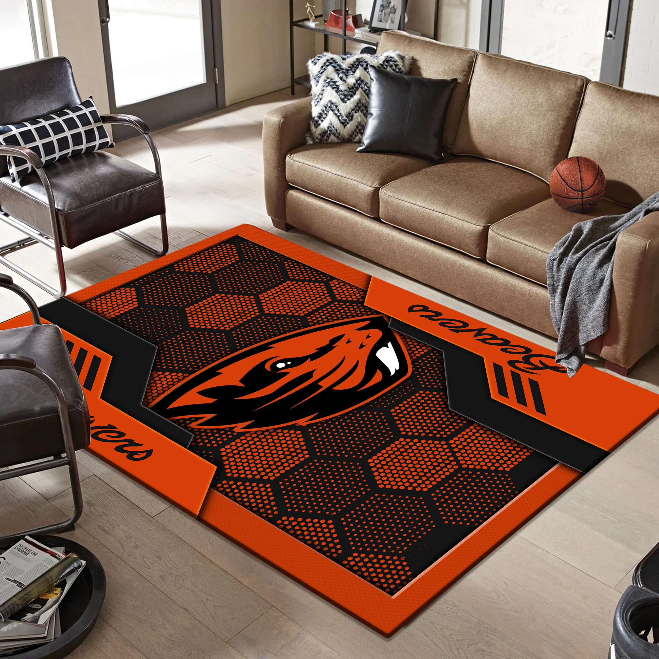 Oregon State Beavers Area Rugs 3815 - Famjoys Oregon State Beavers Area Rugs 3815 - Famjoys