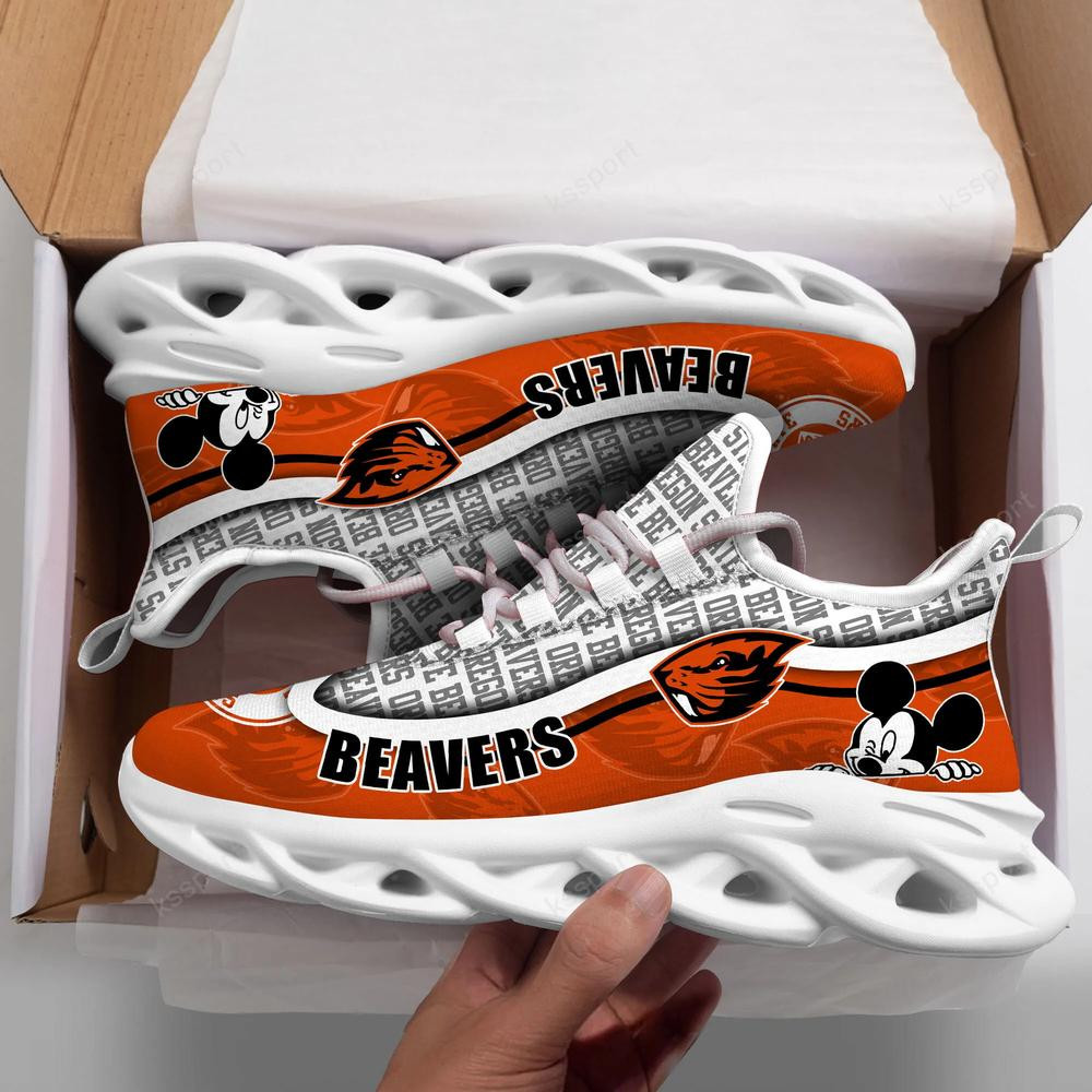 Oregon State Beavers Max Soul Clunky Sneakers - Famjoys Oregon State Beavers Max Soul Clunky Sneakers - Famjoys