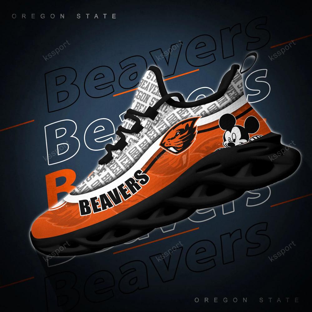 Oregon State Beavers Max Soul Clunky Sneakers - Famjoys Oregon State Beavers Max Soul Clunky Sneakers - Famjoys