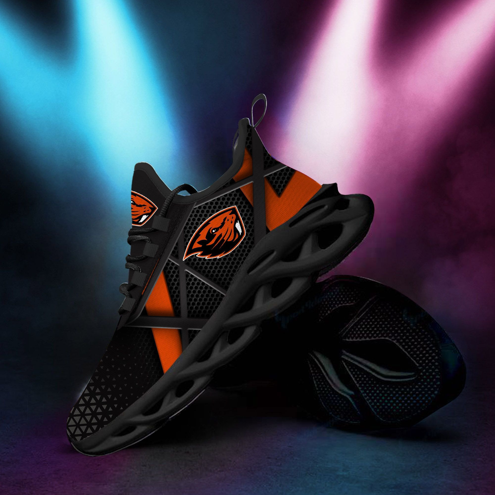 Oregon State Beavers Max Soul Sneakers Shoes - Famjoys Oregon State Beavers Max Soul Sneakers Shoes - Famjoys