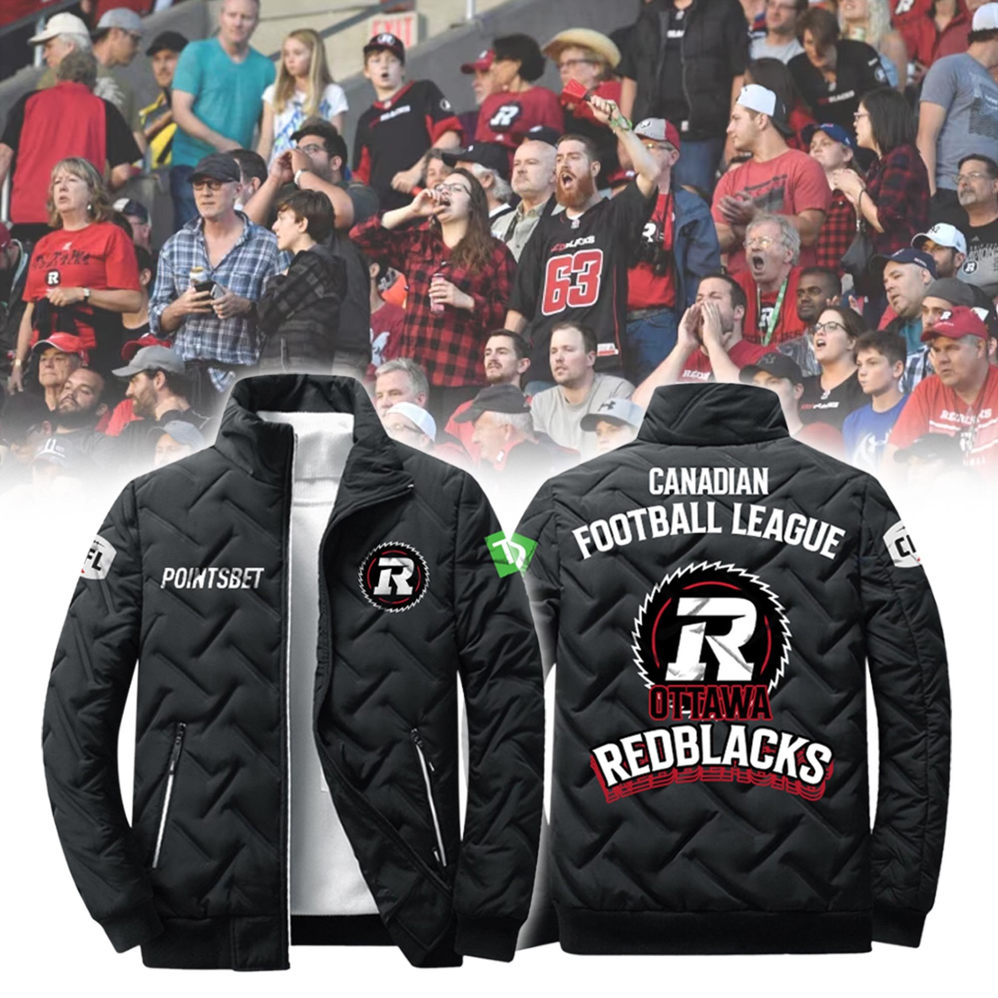 Ottawa Redblacks  New Jacket