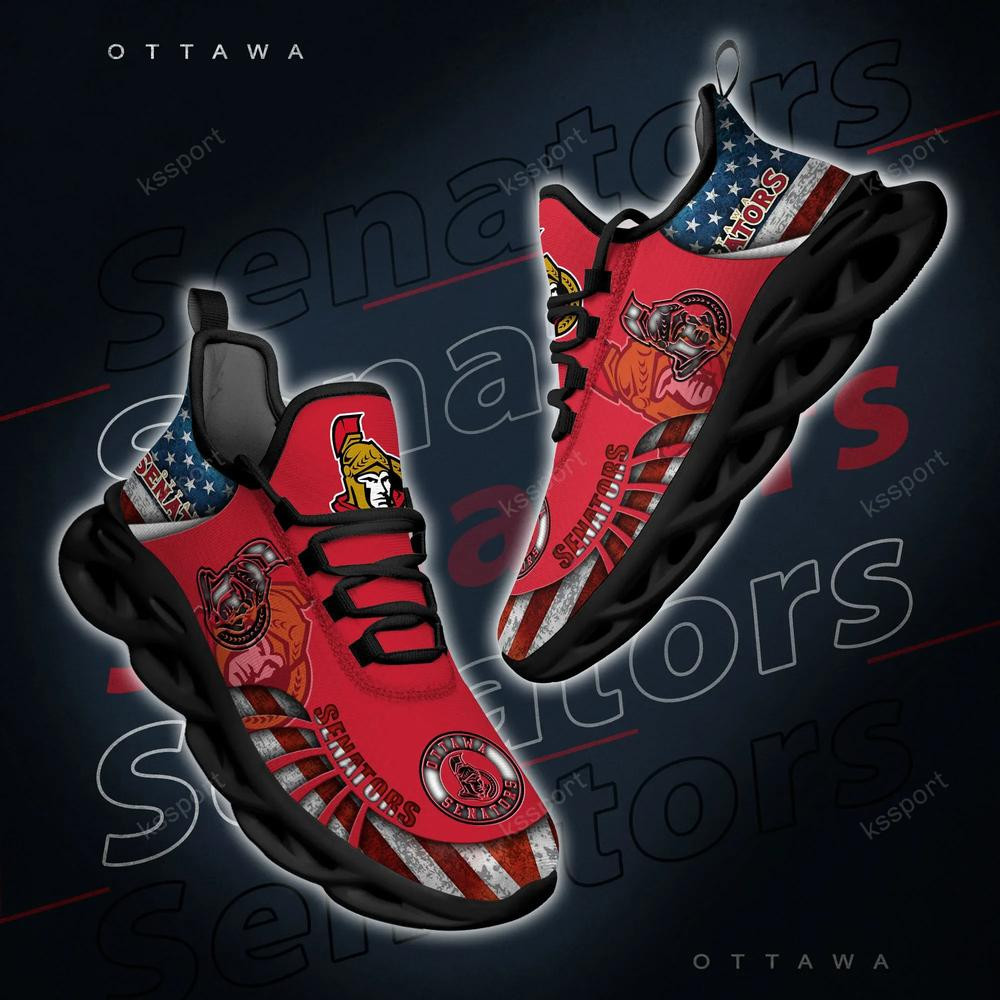 Ottawa Senators Max Soul Clunky Shoes - Famjoys Ottawa Senators Max Soul Clunky Shoes - Famjoys