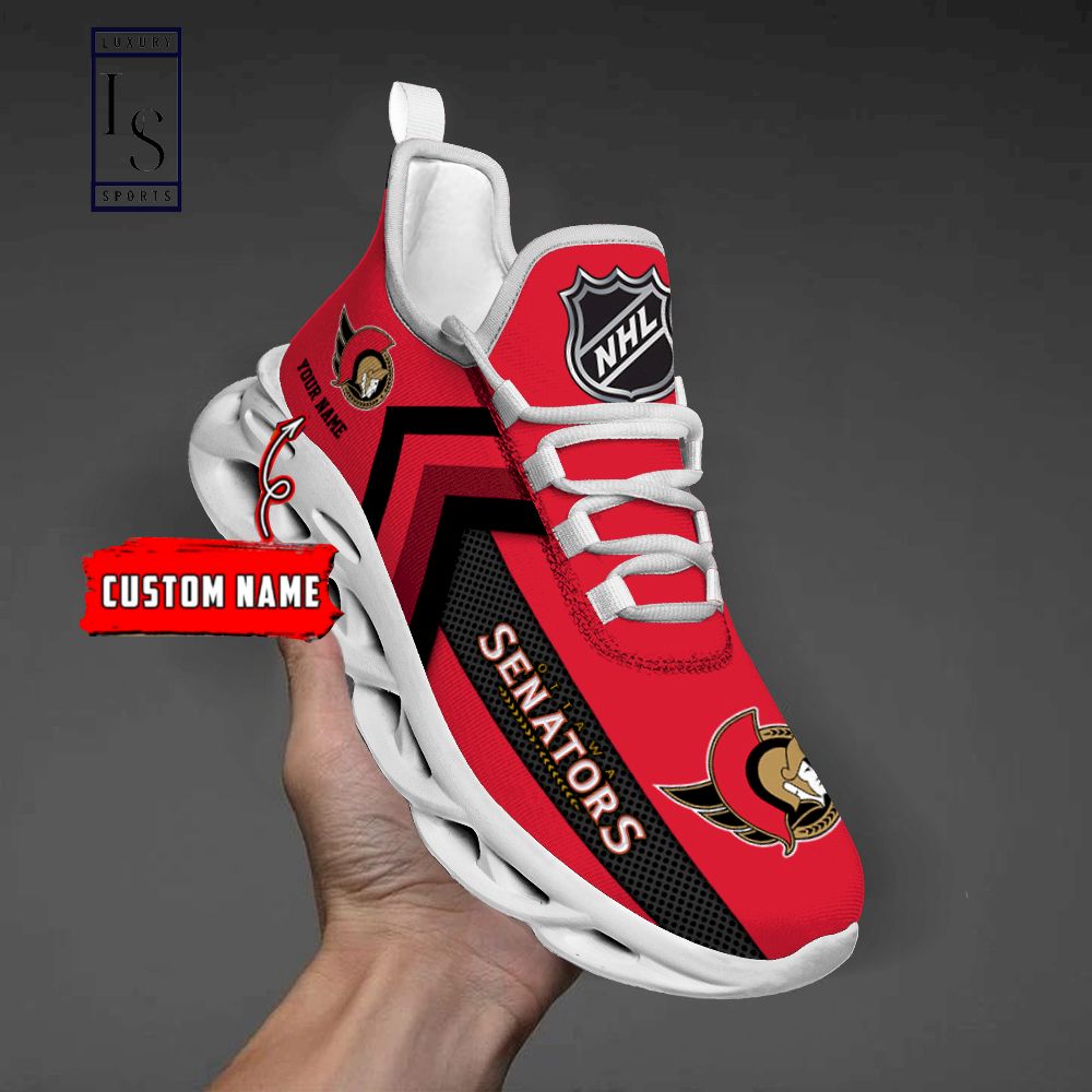Ottawa Senators NHL Personalized Max Soul Shoes - Famjoys Ottawa Senators NHL Personalized Max Soul Shoes - Famjoys