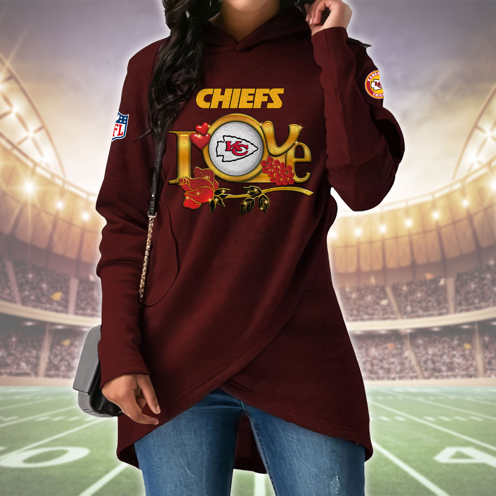 OXBPKD0276CHIEF F115 Heavy Hoodie - Famjoys OXBPKD0276CHIEF F115 Heavy Hoodie - Famjoys