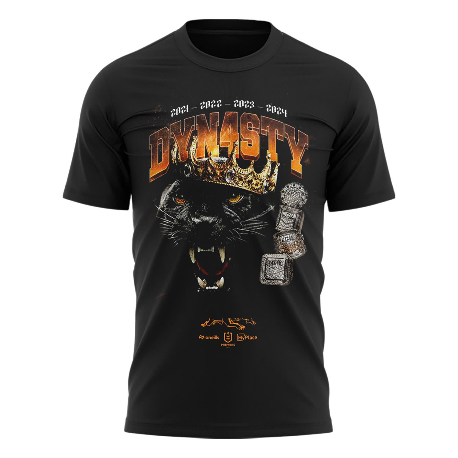 Panthers Dynasty Adult Tee - Famjoys Panthers Dynasty Adult Tee - Famjoys