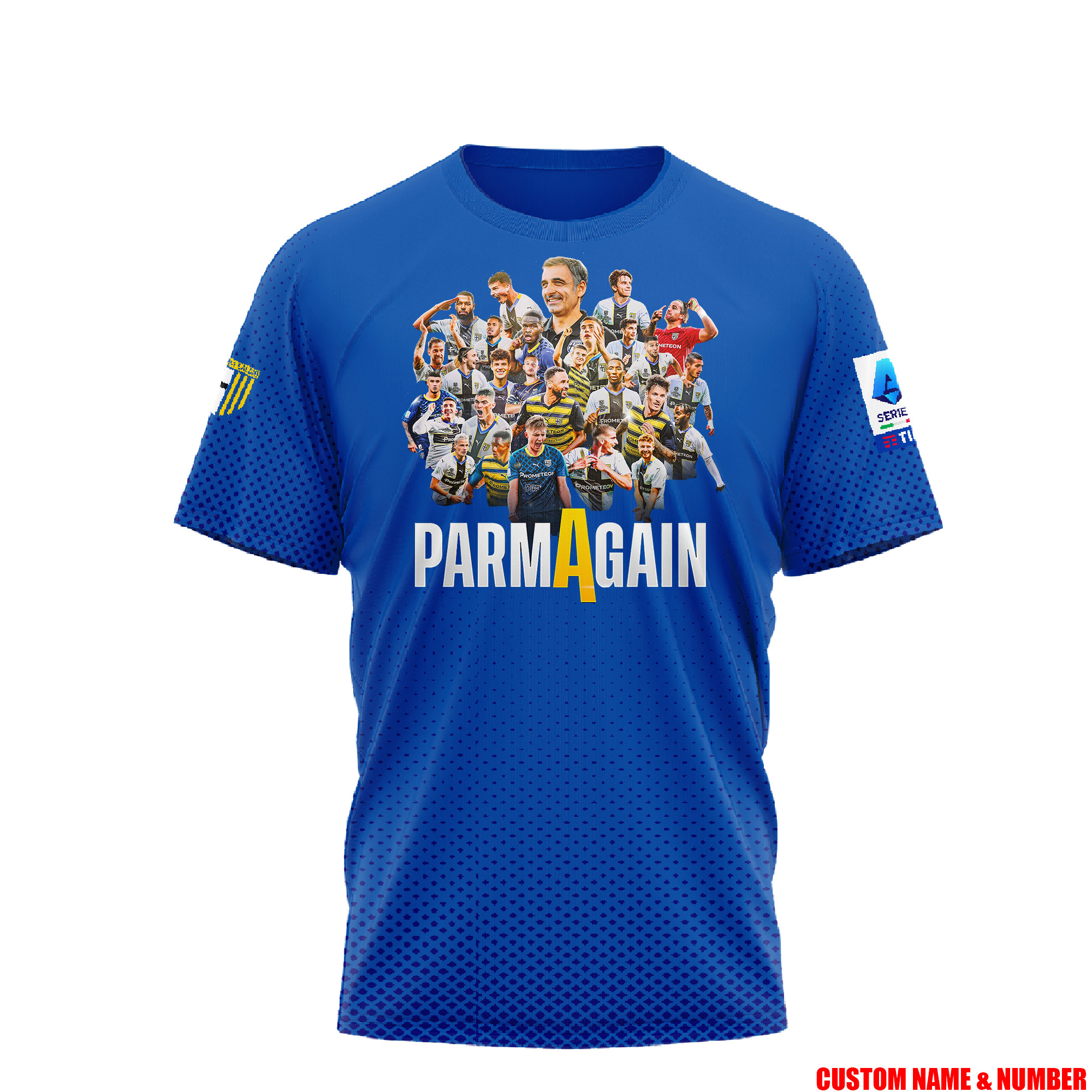 Parma Calcio TShirt V1 - Famjoys Parma Calcio TShirt V1 - Famjoys