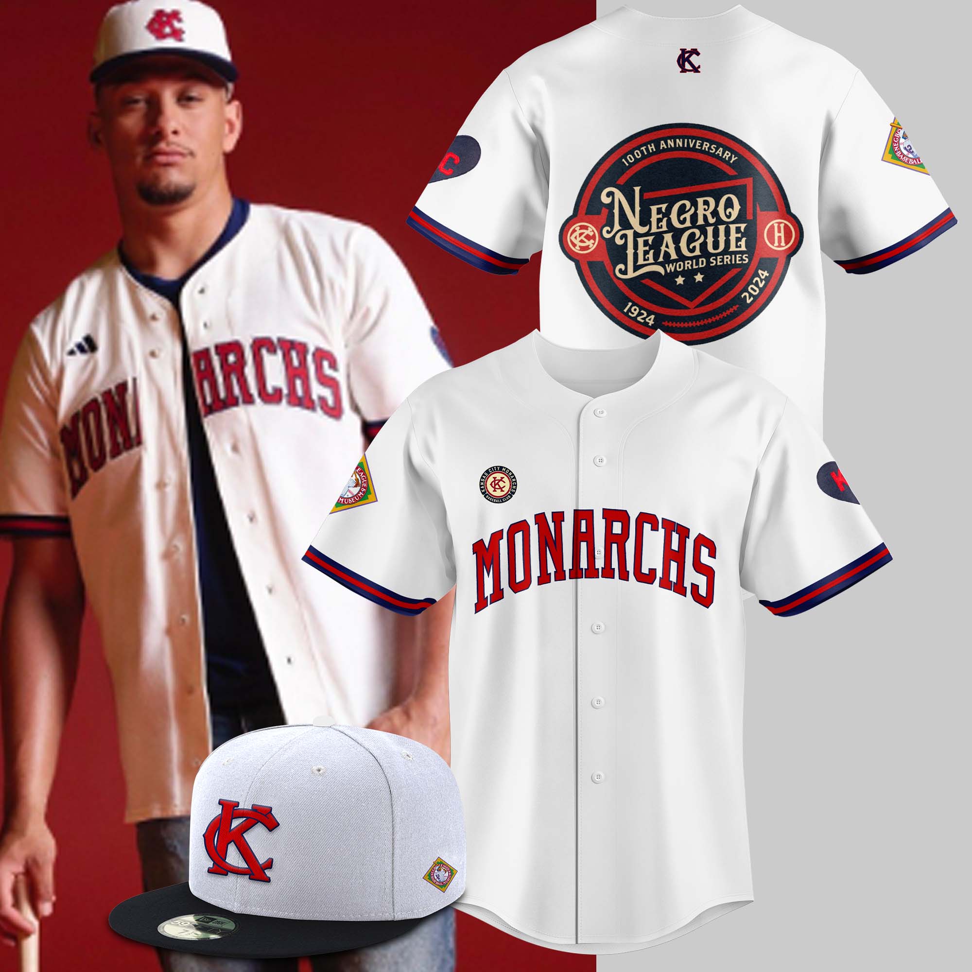 Patrick Mahomes x Kansas City Monarchs x 100th anniversary Negro Leagues World Series Honoring Shirt - Famjoys Patrick Mahomes x Kansas City Monarchs x 100th anniversary Negro Leagues World Series Honoring Shirt - Famjoys