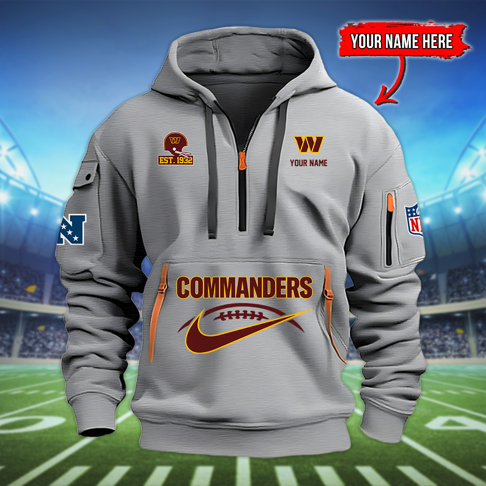 PDRNVM12317 Washington Commanders Heavy Hoodie - Famjoys PDRNVM12317 Washington Commanders Heavy Hoodie - Famjoys