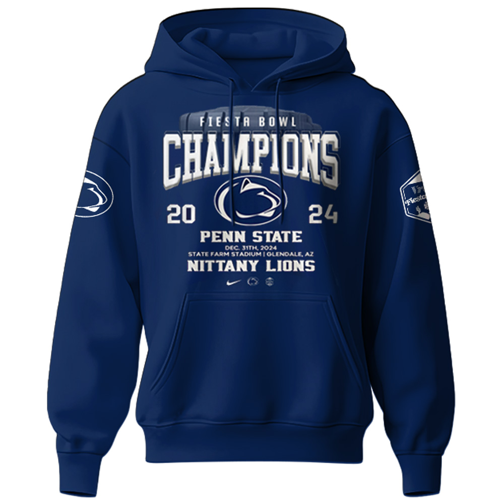 Penn State Nittany Lions Bowl Champions Hoodie 2025 - Famjoys Penn State Nittany Lions Bowl Champions Hoodie 2025 - Famjoys