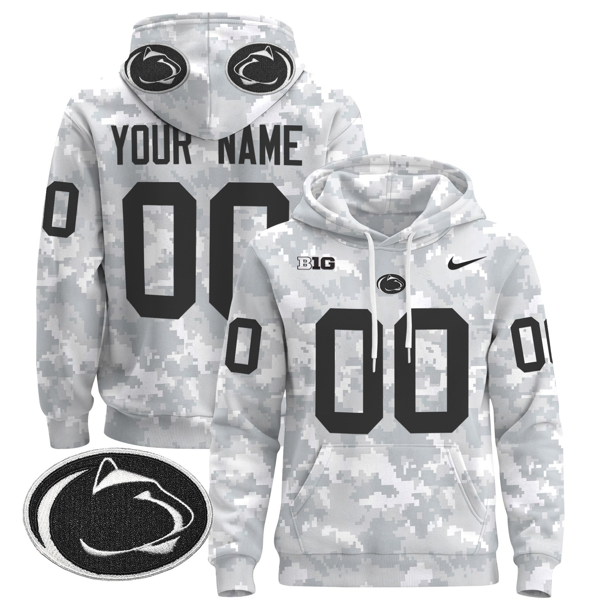 Penn State Nittany Lions Football Hoodie - Famjoys Penn State Nittany Lions Football Hoodie - Famjoys