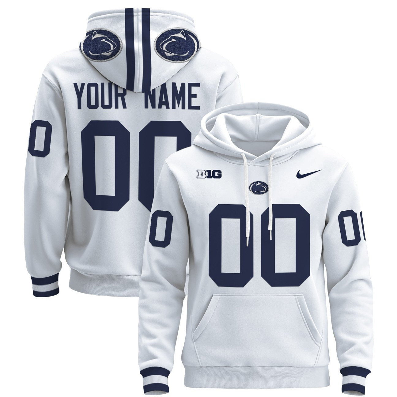 Penn State Nittany Lions Football Hoodie - Famjoys Penn State Nittany Lions Football Hoodie - Famjoys