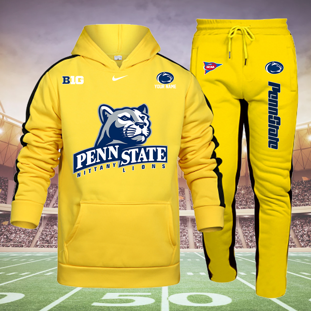 Penn State Nittany Lions Hoodie Set - Famjoys Penn State Nittany Lions Hoodie Set - Famjoys