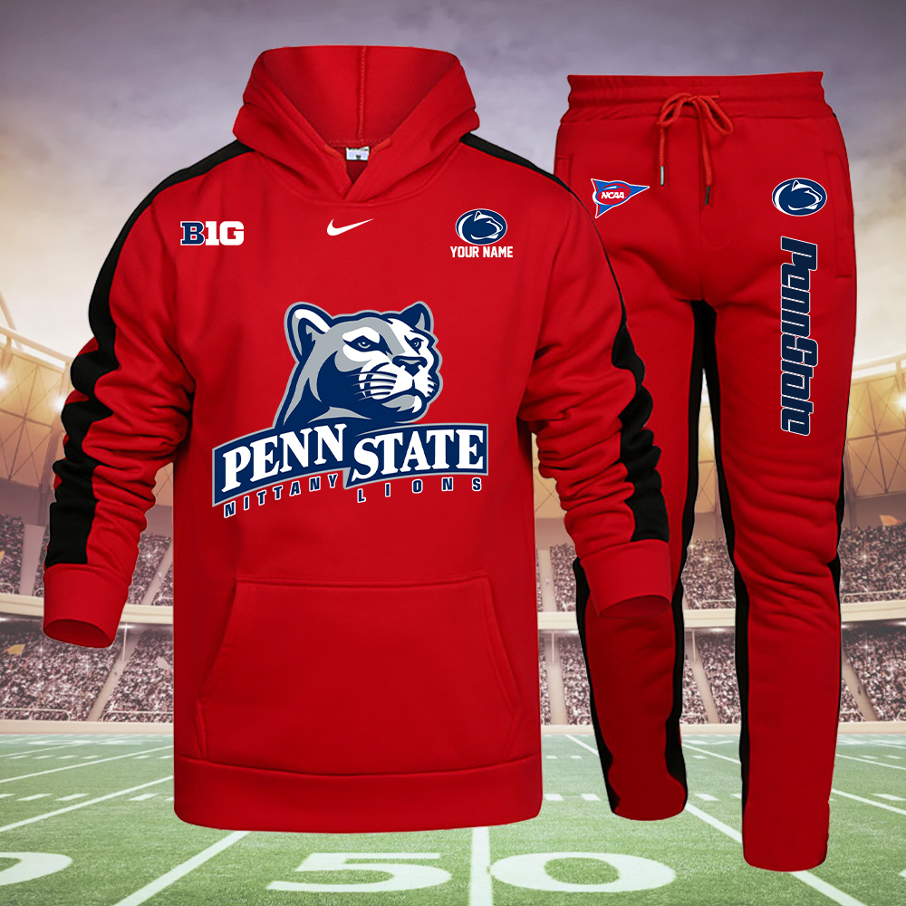 Penn State Nittany Lions Hoodie Set - Famjoys Penn State Nittany Lions Hoodie Set - Famjoys