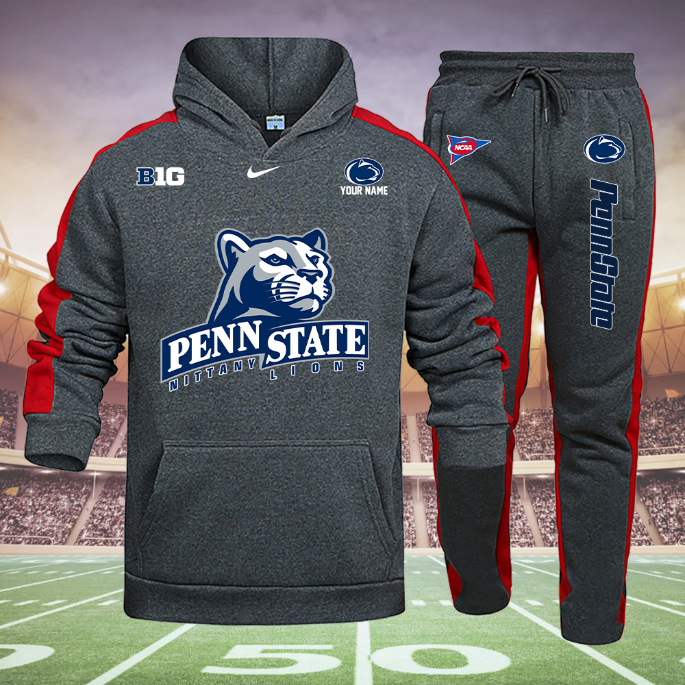 Penn State Nittany Lions Hoodie Set - Famjoys Penn State Nittany Lions Hoodie Set - Famjoys