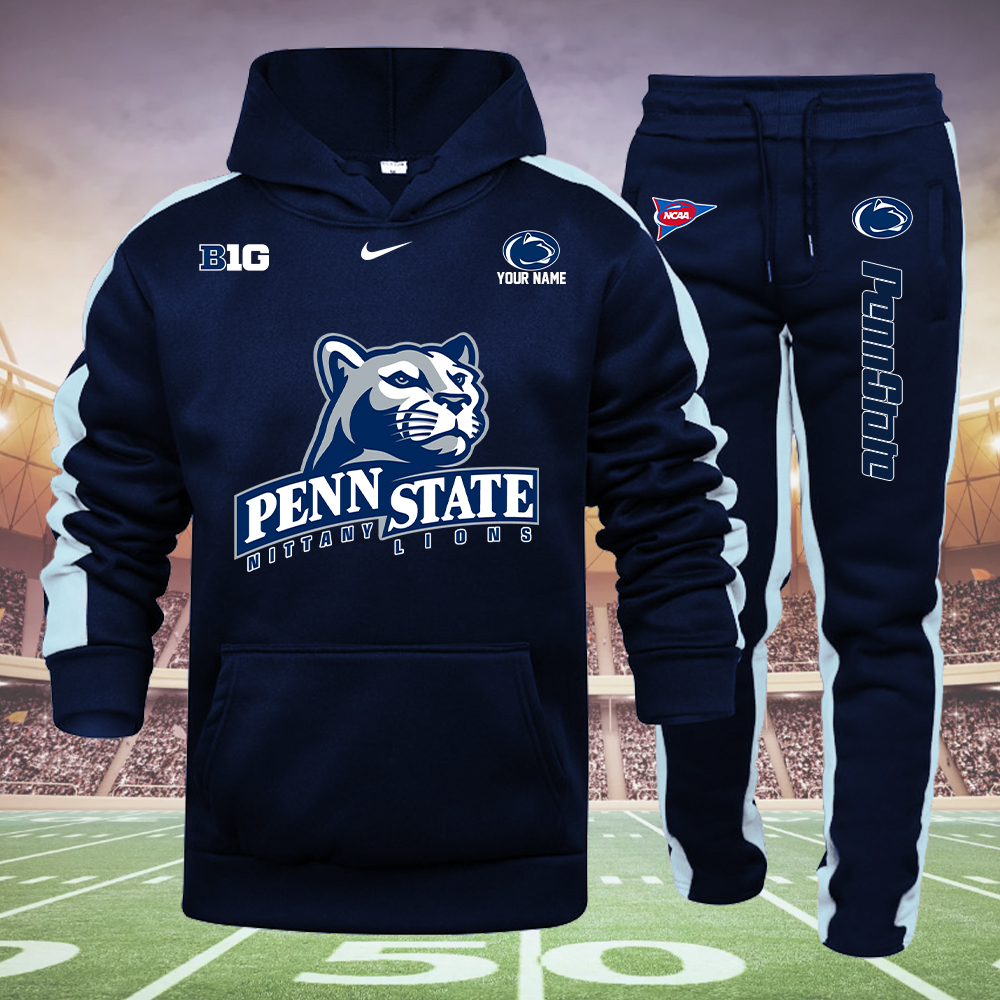 Penn State Nittany Lions Hoodie Set - Famjoys Penn State Nittany Lions Hoodie Set - Famjoys