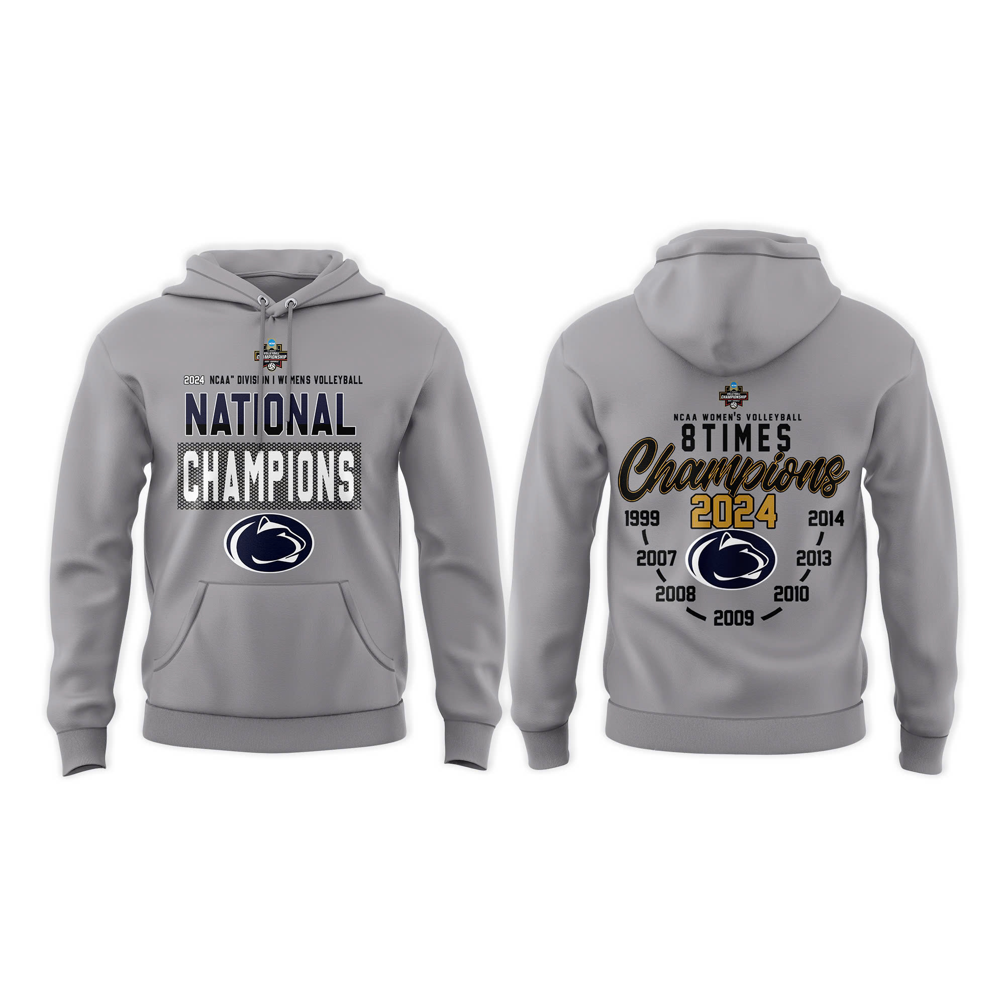 Penn State Nittany Lions WoMen Volleyball National Champions Hoodie - Famjoys Penn State Nittany Lions WoMen Volleyball National Champions Hoodie - Famjoys