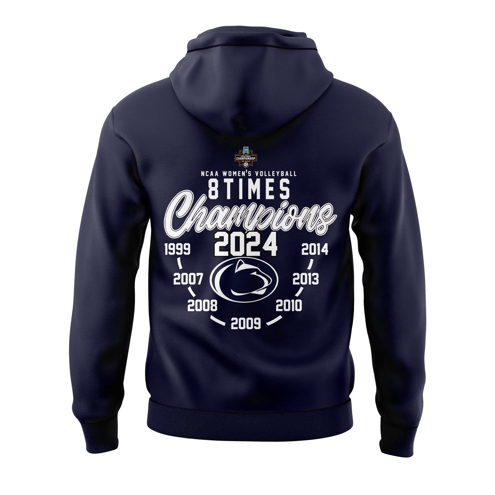 Penn State Nittany Lions WoMen Volleyball National Champions Hoodie V2 - Famjoys Penn State Nittany Lions WoMen Volleyball National Champions Hoodie V2 - Famjoys