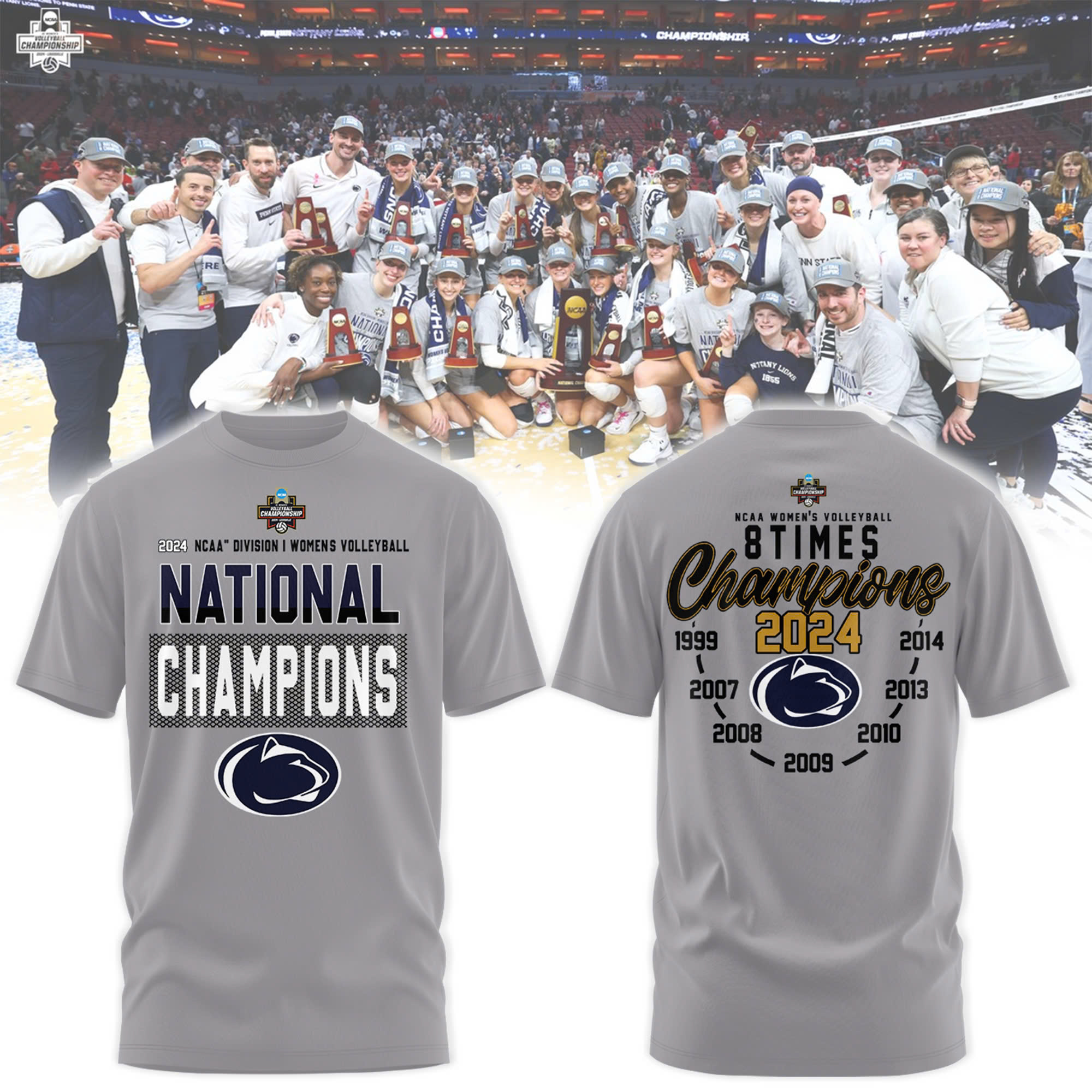 Penn State Nittany Lions WoMen Volleyball National Champions Hoodie V2 - Famjoys Penn State Nittany Lions WoMen Volleyball National Champions Hoodie V2 - Famjoys