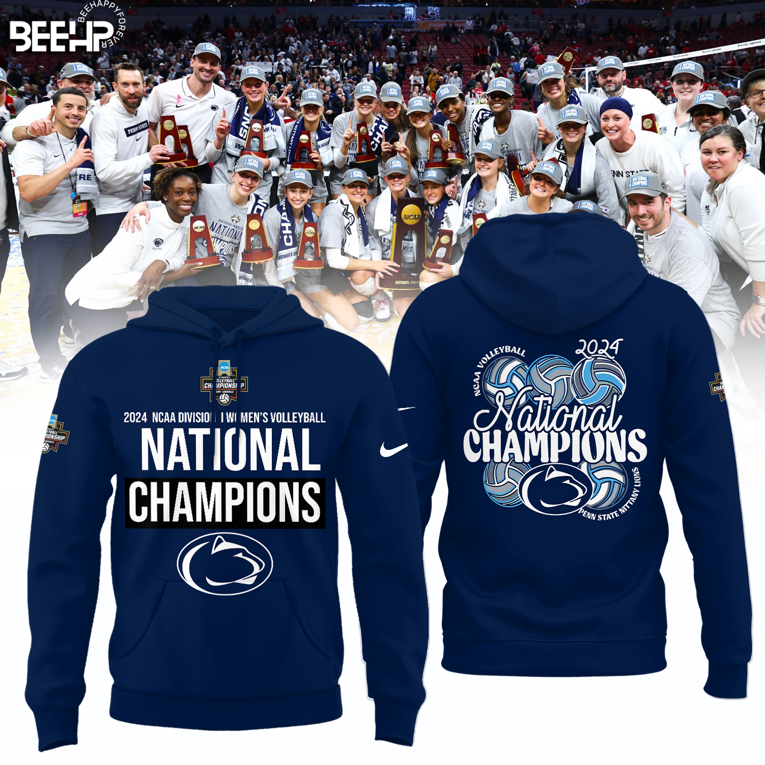 Penn State Nittany Lions Women Volleyball National Champions Shirt - Famjoys Penn State Nittany Lions Women Volleyball National Champions Shirt - Famjoys