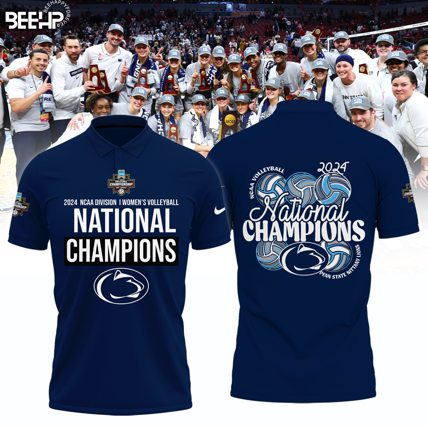 Penn State Nittany Lions Women Volleyball National Champions Shirt - Famjoys Penn State Nittany Lions Women Volleyball National Champions Shirt - Famjoys