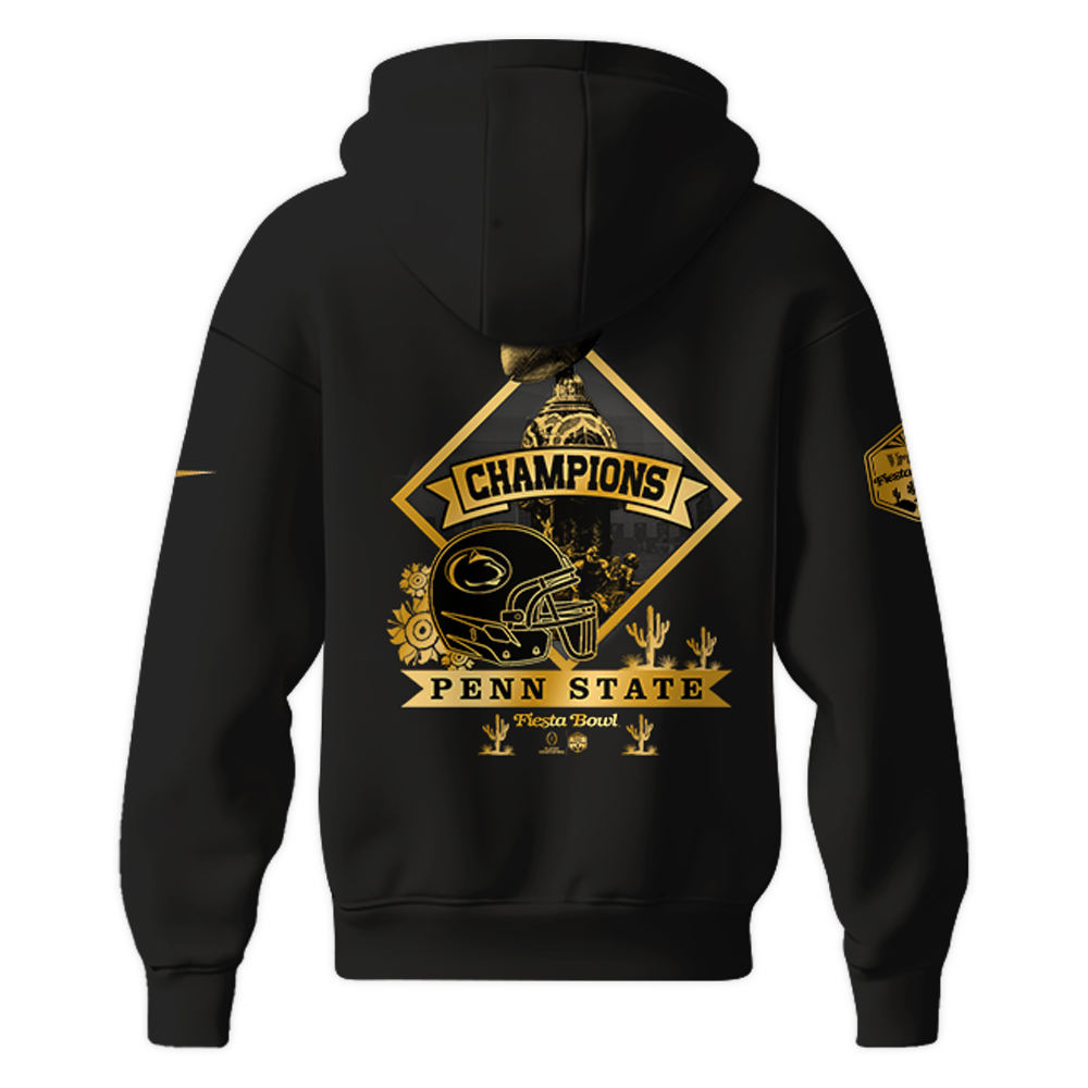 Penn State Nittany Lions x Fiesta Bowl Champions Hoodie - Famjoys Penn State Nittany Lions x Fiesta Bowl Champions Hoodie - Famjoys