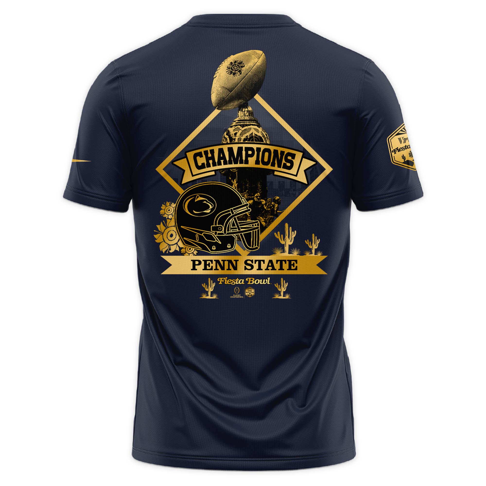 Penn State Nittany Lions x Fiesta Bowl Champions Tshirt v2 - Famjoys Penn State Nittany Lions x Fiesta Bowl Champions Tshirt v2 - Famjoys