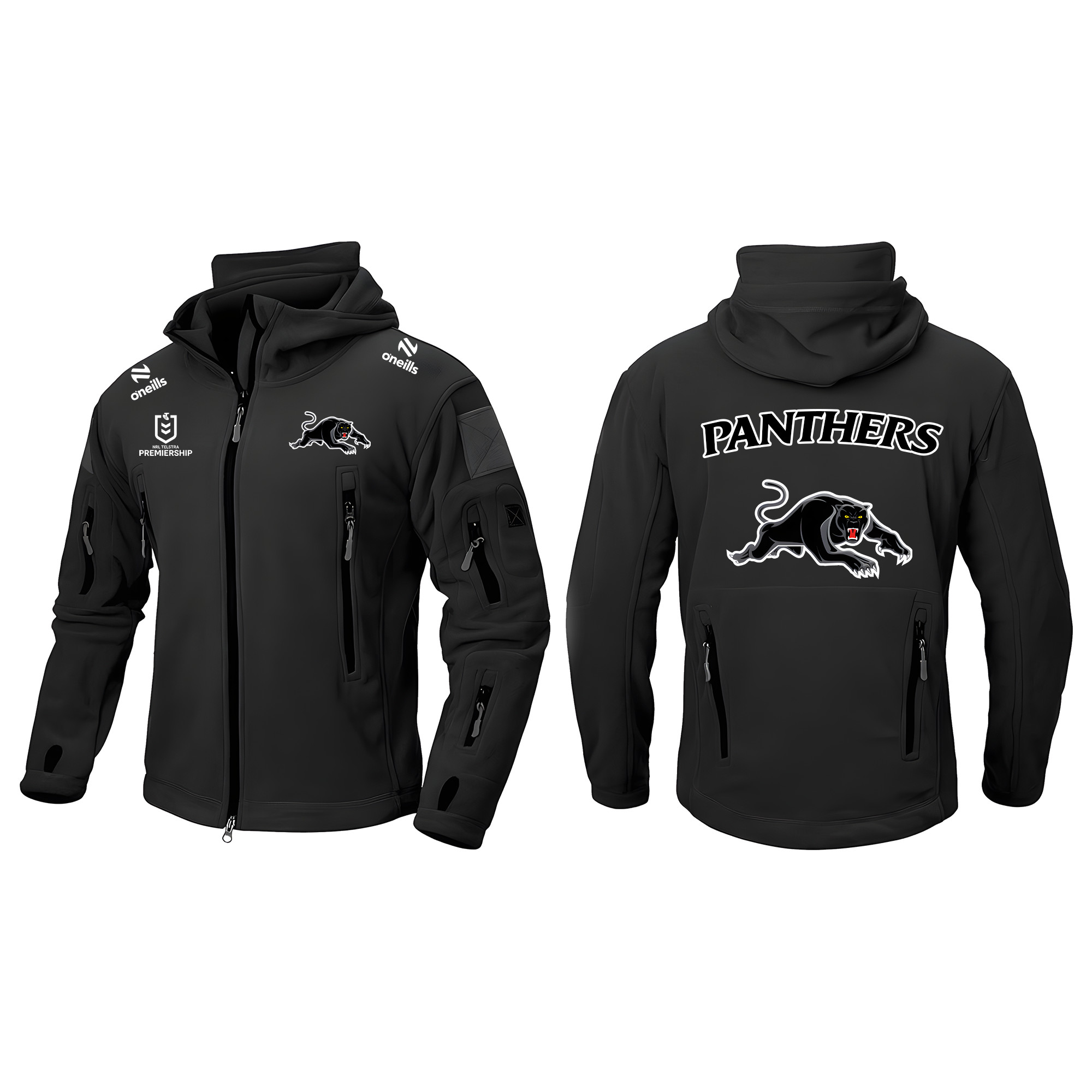 Penrith Panthers Army Jacket – Edition - Famjoys Penrith Panthers Army Jacket – Edition - Famjoys