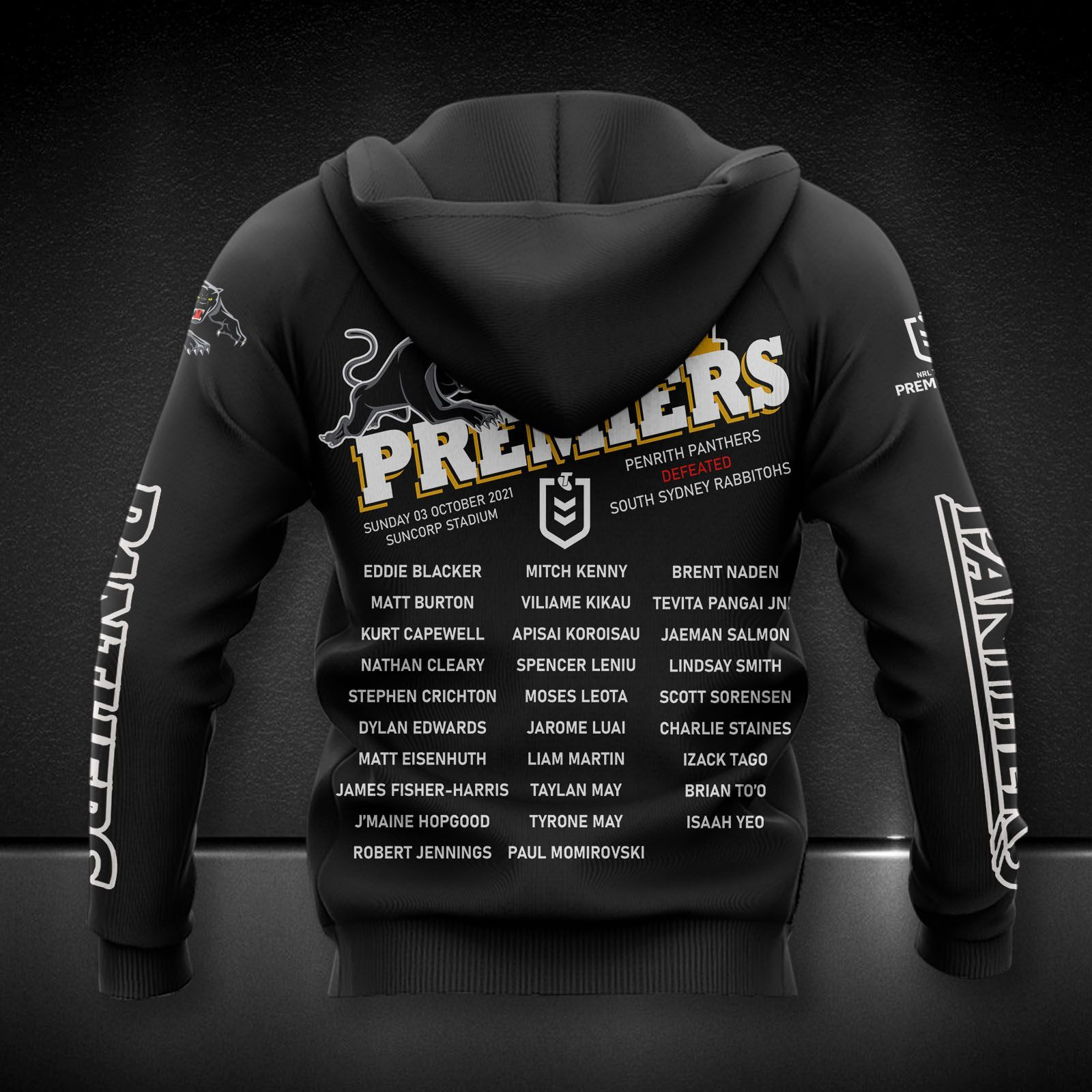 Penrith Panthers Grand Final NRL 2021 Jersey Printing T-Shirt, Polo, Hoodie, Zip, Bomber 8492 - Famjoys Penrith Panthers Grand Final NRL 2021 Jersey Printing T-Shirt, Polo, Hoodie, Zip, Bomber 8492 - Famjoys