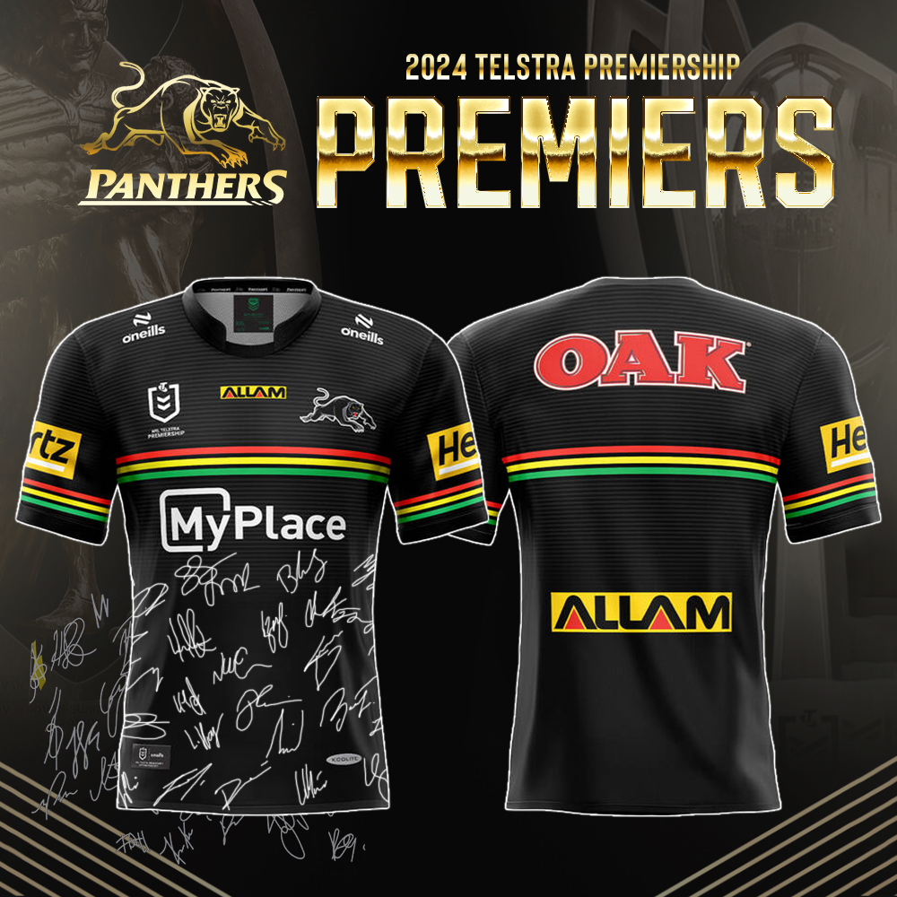 Penrith Panthers Jersey Premiers - Famjoys Penrith Panthers Jersey Premiers - Famjoys