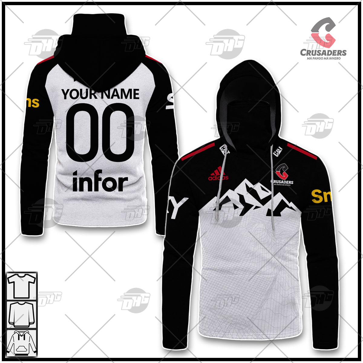Personalise Canterbury Crusaders Super Rugby 2022 Away - Famjoys Personalise Canterbury Crusaders Super Rugby 2022 Away - Famjoys