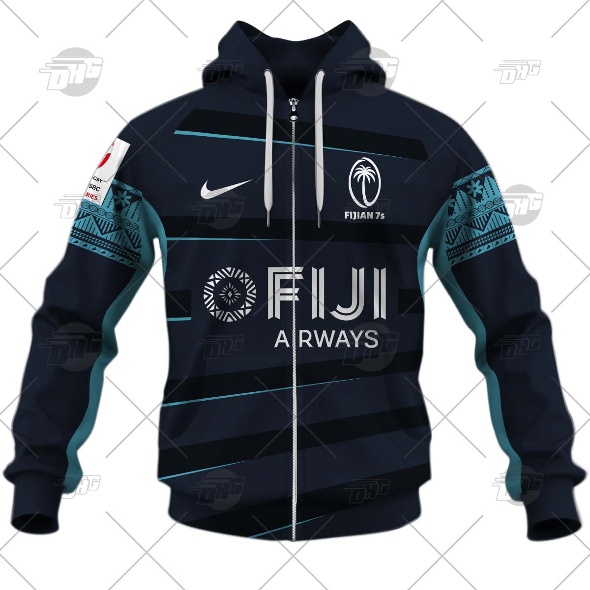 Personalise Fiji Rugby 7s World Cup Sevens Series Away - Famjoys Personalise Fiji Rugby 7s World Cup Sevens Series Away - Famjoys