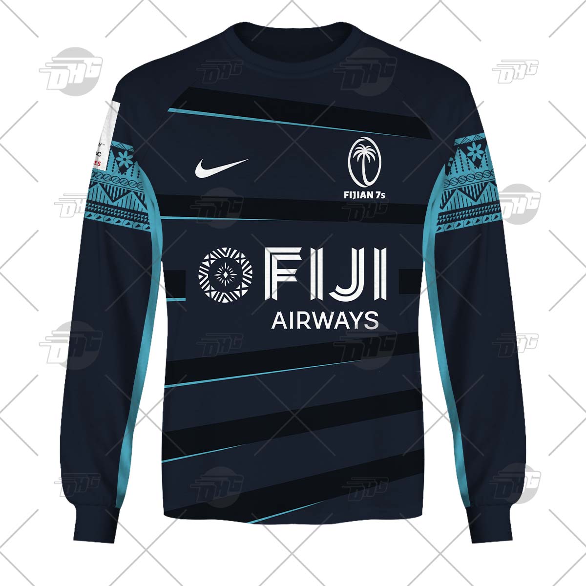 Personalise Fiji Rugby 7s World Cup Sevens Series Away - Famjoys Personalise Fiji Rugby 7s World Cup Sevens Series Away - Famjoys