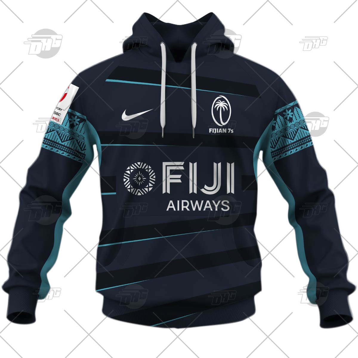 Personalise Fiji Rugby 7s World Cup Sevens Series Away - Famjoys Personalise Fiji Rugby 7s World Cup Sevens Series Away - Famjoys