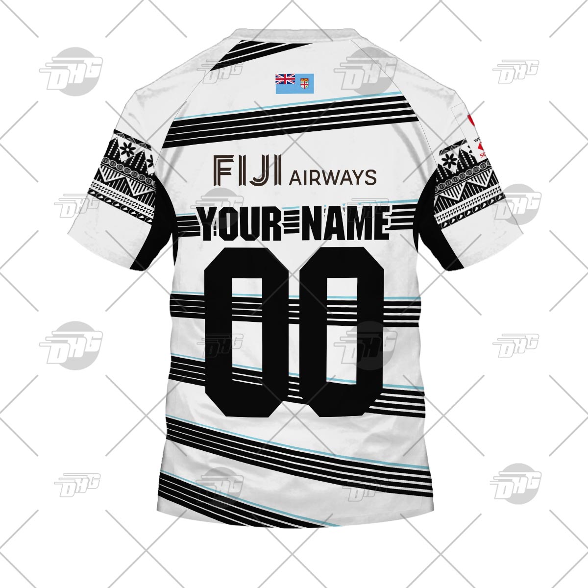 Personalise Fiji Rugby 7s World Cup Sevens Series Home - Famjoys Personalise Fiji Rugby 7s World Cup Sevens Series Home - Famjoys