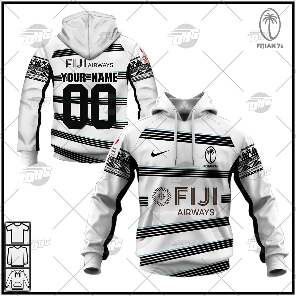 Personalise Fiji Rugby 7s World Cup Sevens Series Home - Famjoys Personalise Fiji Rugby 7s World Cup Sevens Series Home - Famjoys
