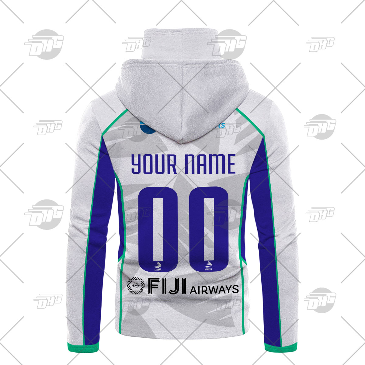 Personalise Super Rugby Fijian Drua 2022 Away - Famjoys Personalise Super Rugby Fijian Drua 2022 Away - Famjoys