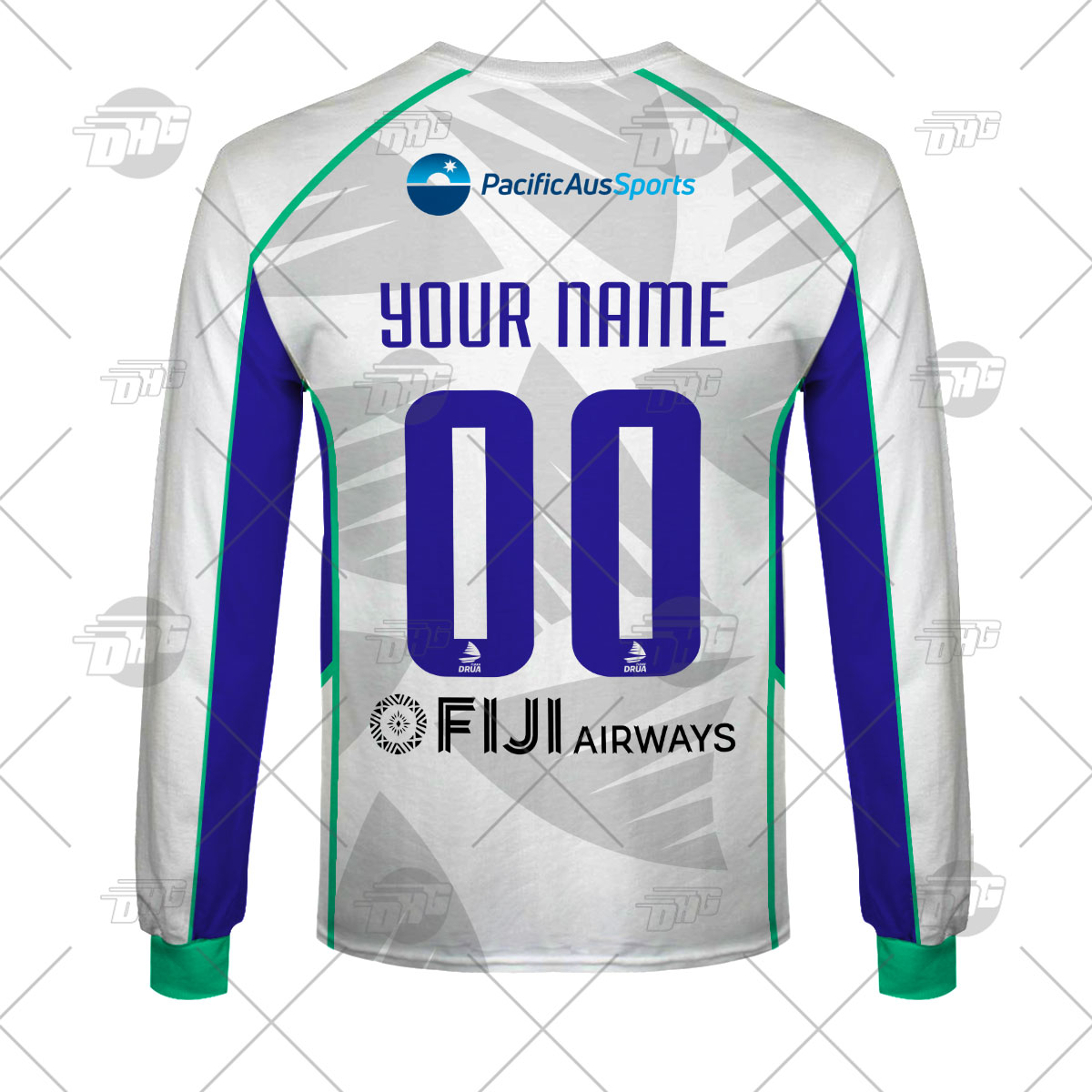 Personalise Super Rugby Fijian Drua 2022 Away - Famjoys Personalise Super Rugby Fijian Drua 2022 Away - Famjoys