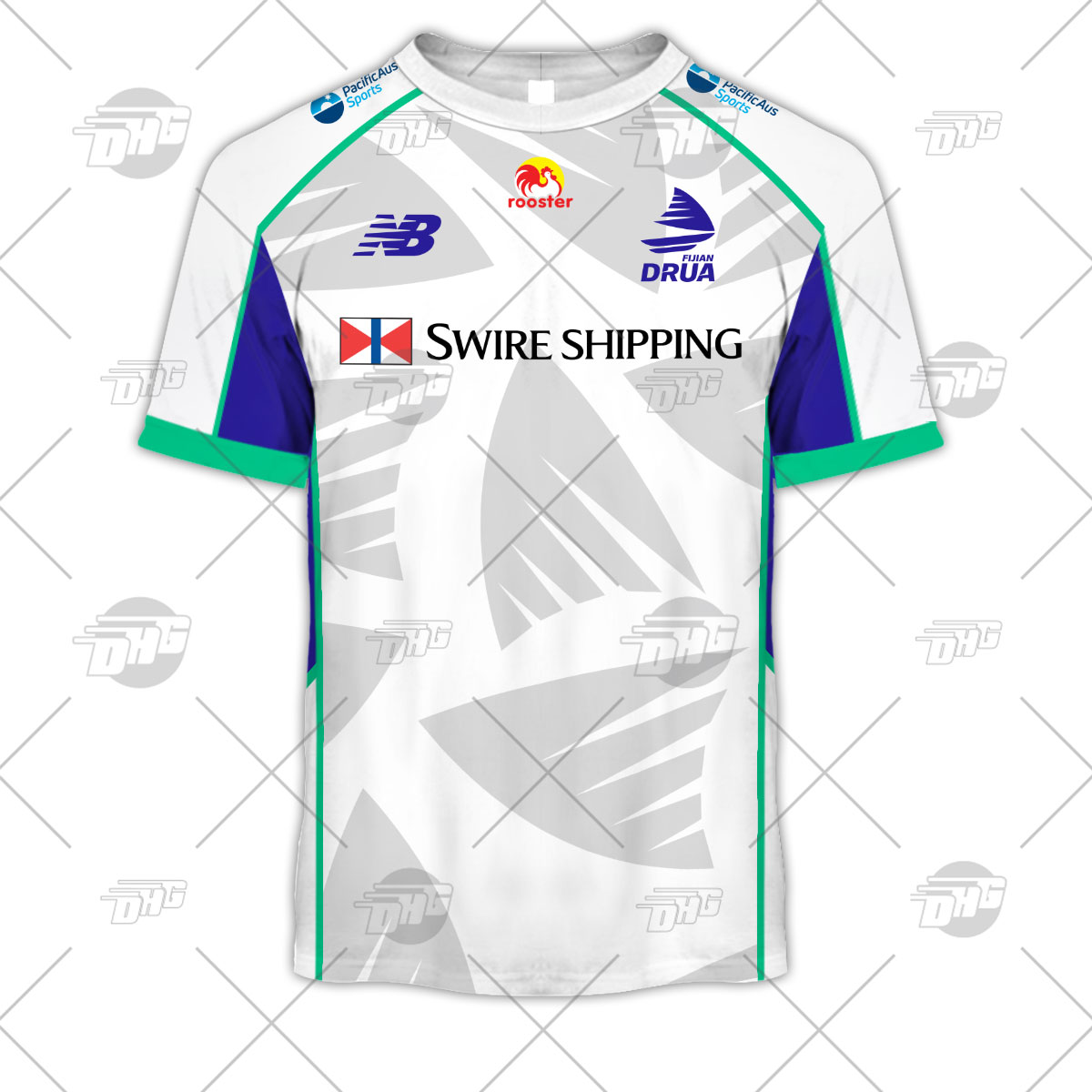 Personalise Super Rugby Fijian Drua 2022 Away - Famjoys Personalise Super Rugby Fijian Drua 2022 Away - Famjoys