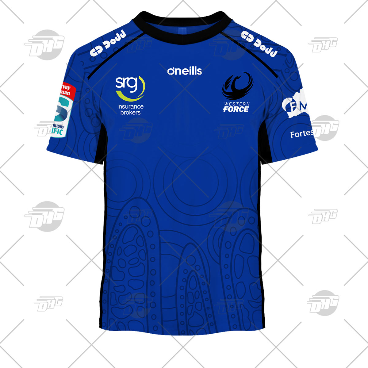 Personalise Super Rugby Western Force 2022 Away - Famjoys Personalise Super Rugby Western Force 2022 Away - Famjoys
