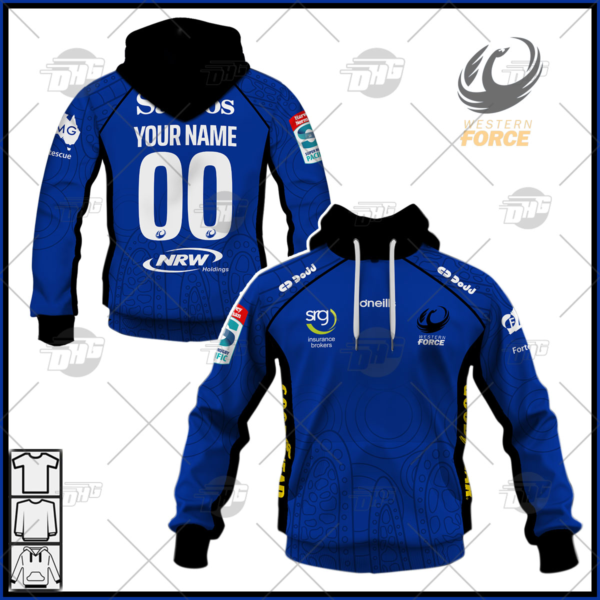 Personalise Super Rugby Western Force 2022 Away - Famjoys Personalise Super Rugby Western Force 2022 Away - Famjoys