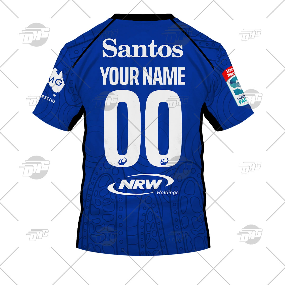 Personalise Super Rugby Western Force 2022 Away - Famjoys Personalise Super Rugby Western Force 2022 Away - Famjoys