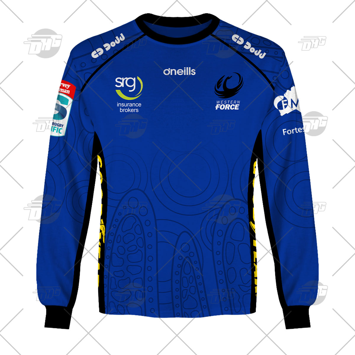 Personalise Super Rugby Western Force 2022 Away - Famjoys Personalise Super Rugby Western Force 2022 Away - Famjoys